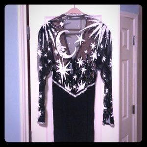 Vintage Bob Mackie with beaded moon and stars.